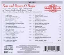St.John's College Choir Cambridge - Fear &amp; Rejoice, CD