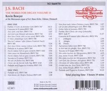 Johann Sebastian Bach (1685-1750): Orgelwerke Vol.13, 2 CDs