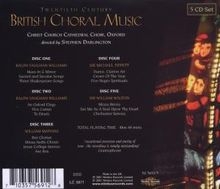 Christ Church Cathedral Choir - British Choral Music, 5 CDs