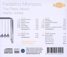 Federico Mompou (1893-1987): Klavierwerke, 4 CDs