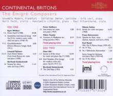 Continental Britons - The Emigre Composers, 2 CDs