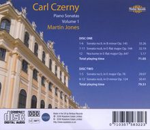 Carl Czerny (1791-1857): Klaviersonaten Vol.1, 2 CDs