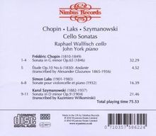 Raphael Wallfisch &amp; John York - Chopin Cello Sonata, CD