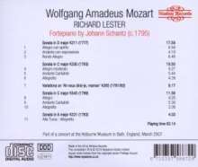 Wolfgang Amadeus Mozart (1756-1791): Klaviersonaten Nr.9,10,16, CD