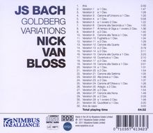 Johann Sebastian Bach (1685-1750): Goldberg-Variationen BWV 988, CD