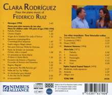 Federico Ruiz (geb. 1948): Klavierwerke, CD