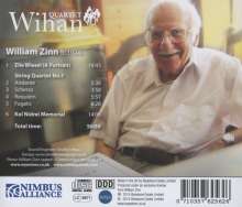 William Zinn (geb. 1924): Streichquartett Nr.1, CD