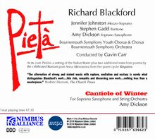 Richard Blackford (geb. 1954): Pieta (Stabat Mater) für Soli, Chor, Saxophon &amp; Orchester, CD