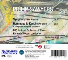 Philip Sawyers (geb. 1951): Symphonie Nr.4, CD