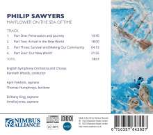 Philip Sawyers (geb. 1951): Mayflower on the Sea of Time (Oratorium), CD
