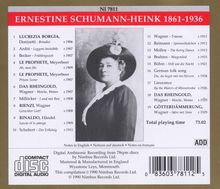 Ernestine Schumann-Heink singt Arien, CD