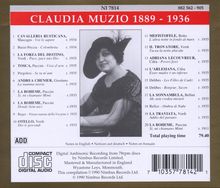 Claudia Muzio - Recital, CD