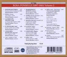 Rosa Ponselle singt Arien Vol.2, CD