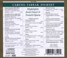 Caruso,Farrar,Journet in French Opera, CD