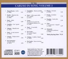 Enrico Caruso in Song Vol.2, CD
