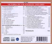 Victoria de los Angeles  - Spanish Songs, CD