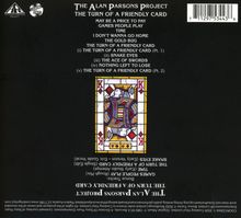 "The Alan Parsons Project: THE TURN OF A FRIENDLY CARD. Enthält Trackliste und ein dekoratives Kartenspiel-Königsmotiv."