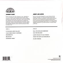 Johnny Cash &amp; Jerry Lee Lewis: Sunday Down South, LP