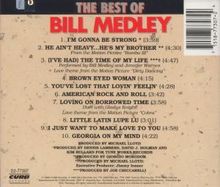 Bill Medley: The Best, CD