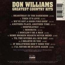 Don Williams: Greatest Country Hits, CD