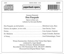 Gaetano Donizetti (1797-1848): Don Pasquale, 2 CDs