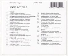 Anne Roselle singt Arien, CD