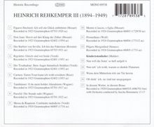 Heinrich Rehkemper singt Arien &amp; Lieder, CD