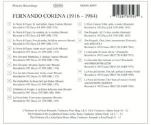 Fernando Corena singt Opernarien, CD