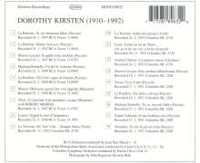 Dorothy Kirsten singt Arien, CD
