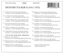 Richard Tucker II, CD