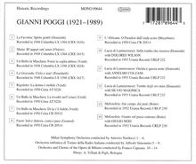 Gianni Poggi singt Arien, CD
