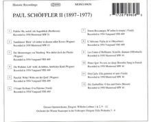 Paul Schöffler singt Arien, CD