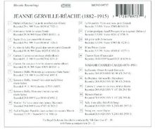 Jeanne Gerville-Reache singt Arien &amp; Lieder, CD