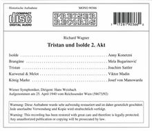Richard Wagner (1813-1883): Tristan und Isolde (2.Akt), CD