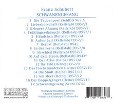 Franz Schubert (1797-1828): Schwanengesang D.957, CD