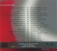 16er Buam: Das Wienerlied lebt!, CD