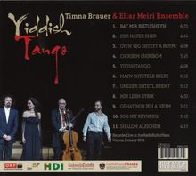 Timna Brauer &amp; Elias Meiri Ensemble: Yiddish Tango: Live At The RadioKulturHaus 2014, CD