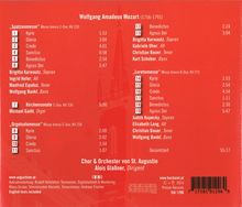Wolfgang Amadeus Mozart (1756-1791): Messen KV 220,259,275, CD