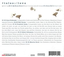 Georg Klimbacher - Tales of Love, CD