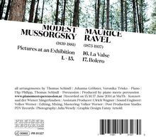 Modest Mussorgsky (1839-1881): Bilder einer Ausstellung (Fassung für Klavier &amp; Percussion), CD