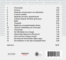 Modest Mussorgsky (1839-1881): Bilder einer Ausstellung (für Saxophonquartett), CD