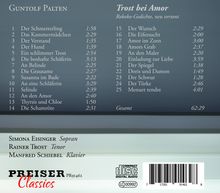 Guntolf Palten (geb. 1927): Beziehungen - Trost bei Amor, CD