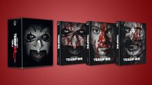 Terrifier Triple (Schuber Edition) (Ultra HD Blu-ray &amp; Blu-ray im Mediabook), 2 Ultra HD Blu-rays, 3 Blu-ray Discs und 2 DVDs