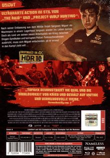 UNCUT, ULTRAHARTE ACTION, „THE RAID“, „PROJECT WOLF HUNTING“, Sergeant Miguel, erstmals in 4K, HDR 10, 113 Min.