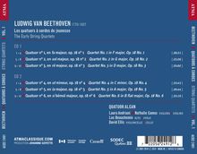 Ludwig van Beethoven (1770-1827): Streichquartette Vol.1, 2 CDs