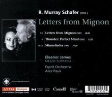 Raymond Murray Schafer (1933-2021): Letters From Mignon, CD