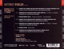 Antonio Vivaldi (1678-1741): Sonaten für Cello &amp; Bc RV 42 &amp; 45, CD