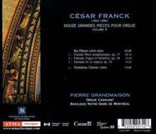 Cesar Franck (1822-1890): Douze Grandes Pieces pour Orgue Vol.2, CD