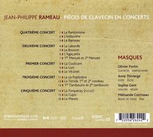 Jean Philippe Rameau (1683-1764): Pieces de Clavecin en Concerts Nr.1-5, CD