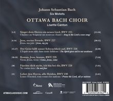 Johann Sebastian Bach (1685-1750): Motetten BWV 225-230, CD